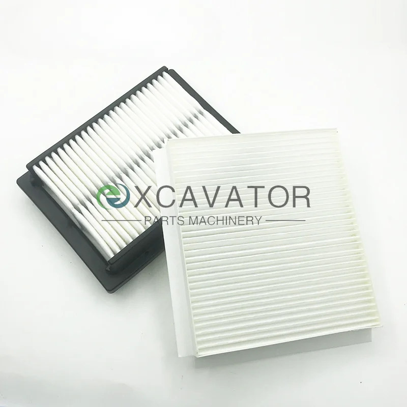 Air Conditioning Filter Element for XCMG XE135D XE150D XE200D XE215D XE240D XE370D Filter Element High Quality Excavator Parts