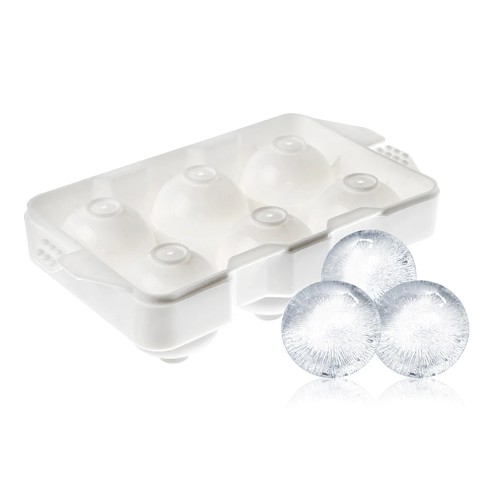 Ice tray Ice tray with round 6-shaped ice frame lid