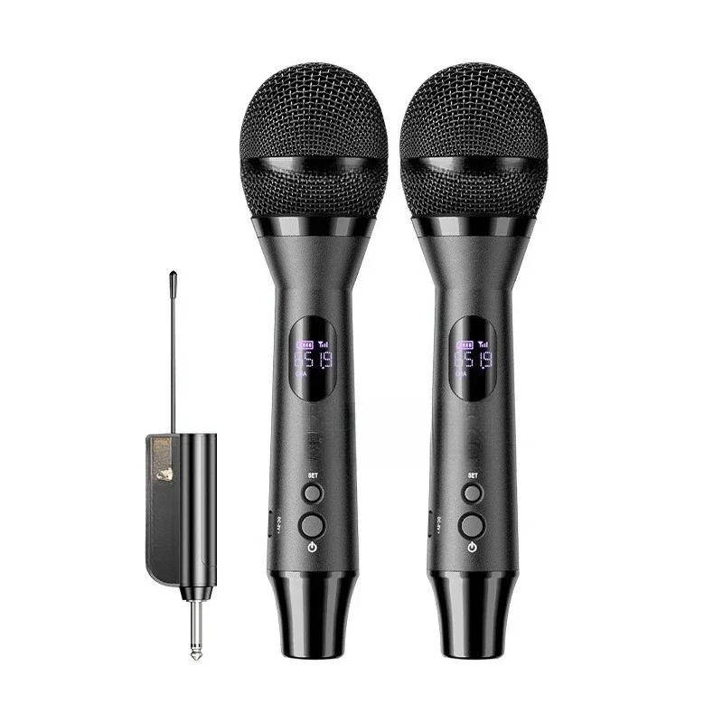

Family KTV Singing and Lecture Stage Karaoke Conference Sound Amplifier Adjustable Frequency Microphone