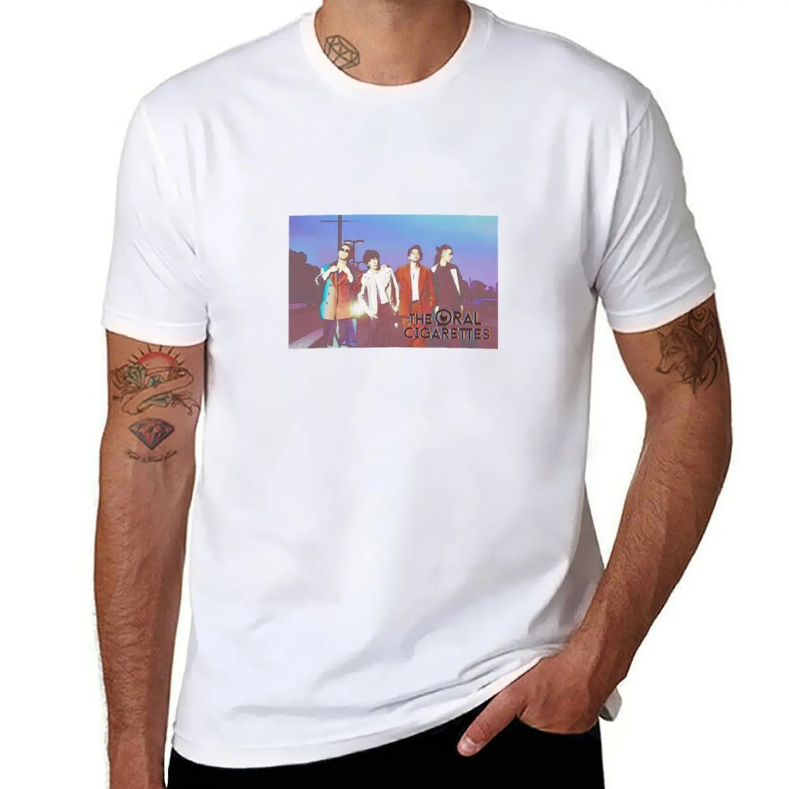 

The oral cigarettes - Glitch T-Shirt man t shirt luxury t shirt for man T-Shirt