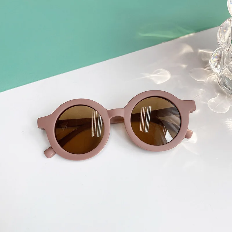 2026 Modische Neue UV400 Kinder-Sonnenbrille mit Weichen Bärenohren Runde Sonnenbrille für Babys Mädchen Jungen Kleinkinder Outdoor Strand Urlaub Geschenk – Detail 13