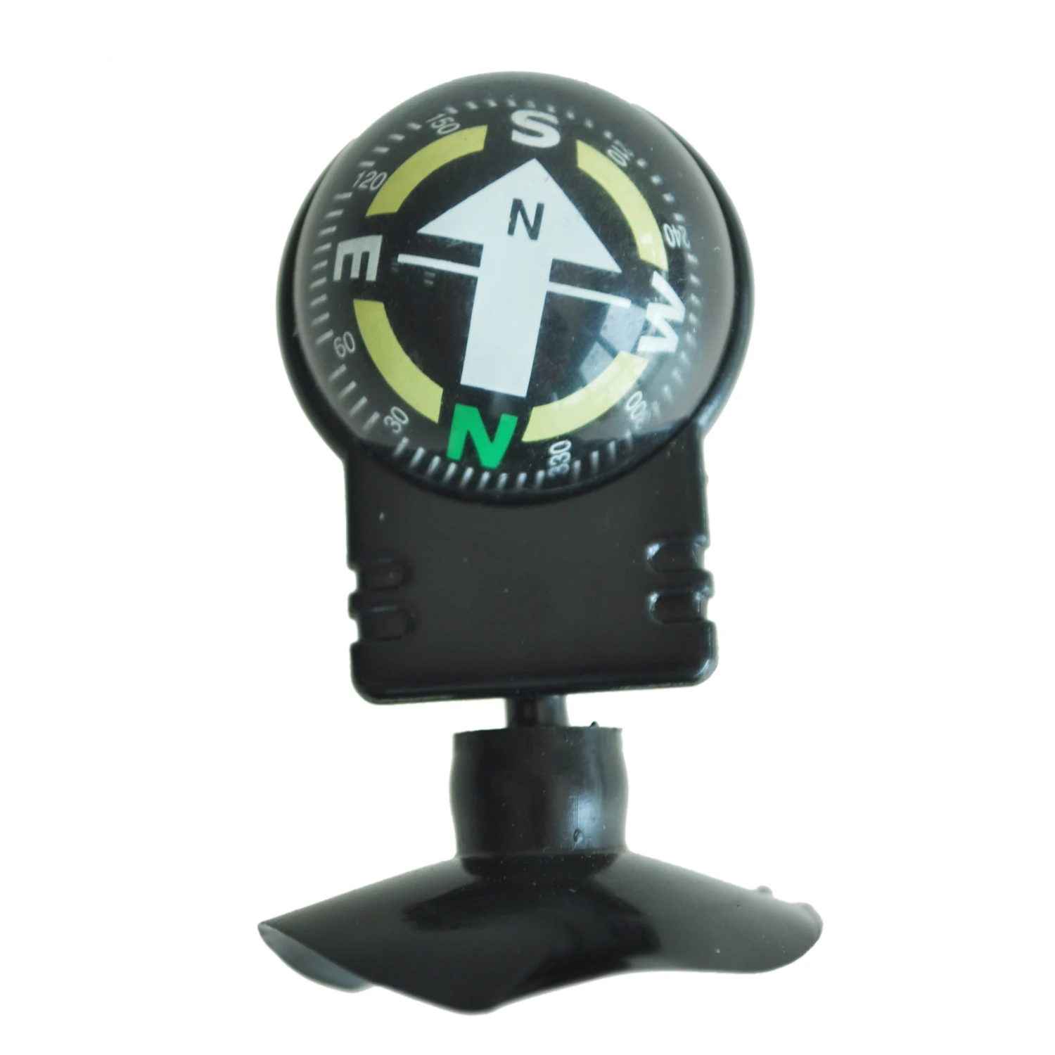 ABXY Compass Dashboard Dash Mount Navigation Car Boat Truck Suction Black