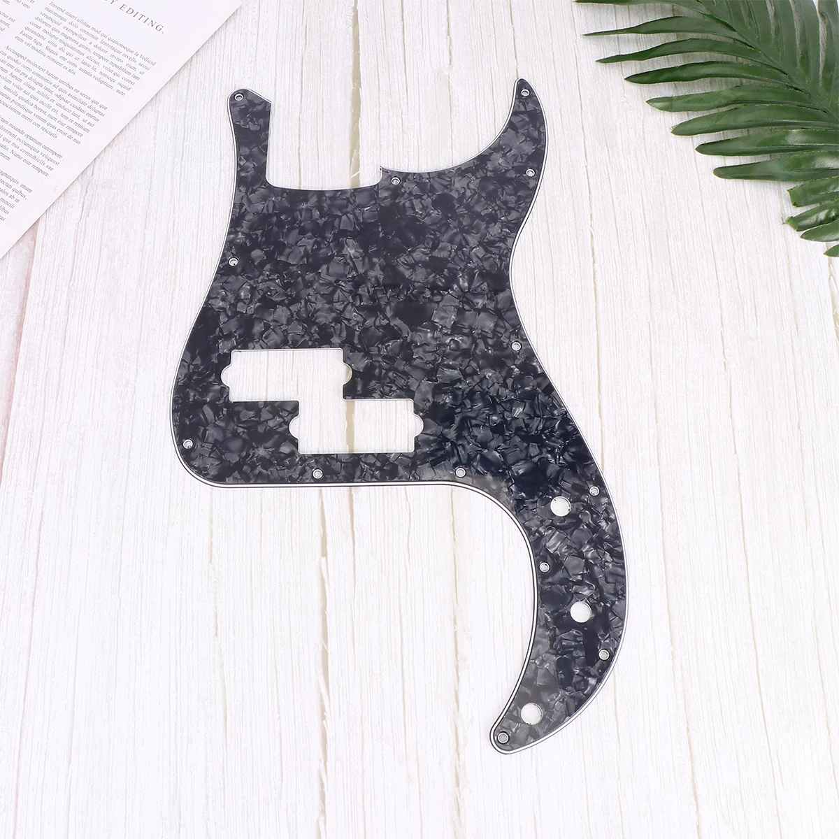 

Electric Bass Guard Plate Material 13 Holes Scratch Musical Instrument