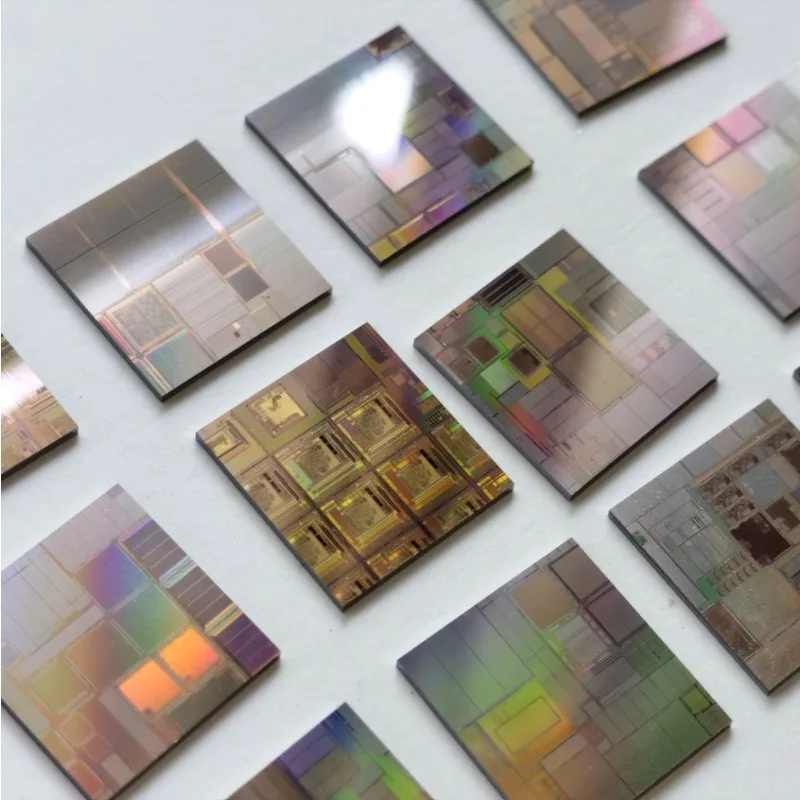Teaching aids popular science silicon wafer bare chip storage IC chip SMIC CPU lithography chip