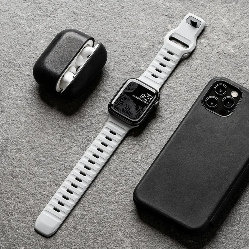 Silikonarmband für Apple Watch Band Ultra 3 49 mm 44 mm 45 mm 42 mm 41 42 mm 46 mm Sportuhrenarmband Iwatch Serie 11/10/9/8/se Armband – Detail 10