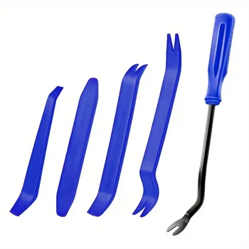 Ferramenta de remoção de guarnição de painel de clipe de porta automática kits de desmontagem de áudio de carro instalador de desmontagem de navegação curioso extrator de unhas de automóvel