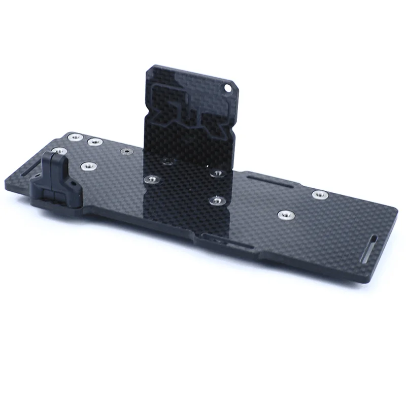 คาร์บอนไฟเบอร์แบตเตอรี่ชุดถาดแบตเตอรี่กล่องสําหรับ 1/8 ARRMA TYPHON KRATON MOJAVE NOTORIOUS รถบรรทุกอะไหล่อัพเกรด