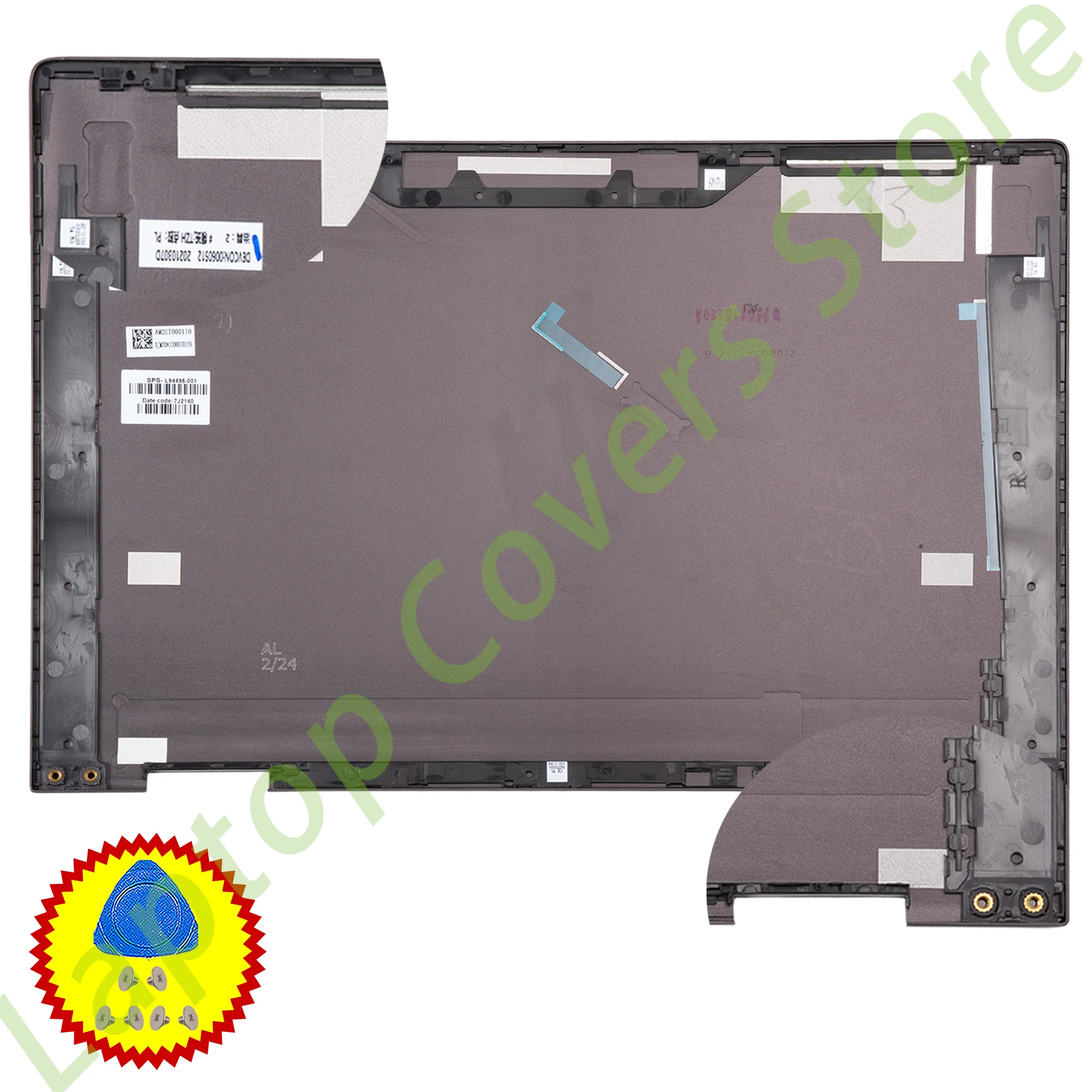 

Новая верхняя крышка для ENVY X360 13-AY 13Z-AY TPN-C147, задняя крышка ЖК-дисплея, верхняя крышка L94498-001 M15276-001, коричневый/золотой, 13,3-дюймовый металл