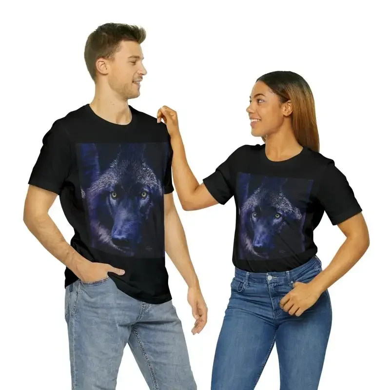 Wolf In Moonlight Jersey  T Shirt Gift