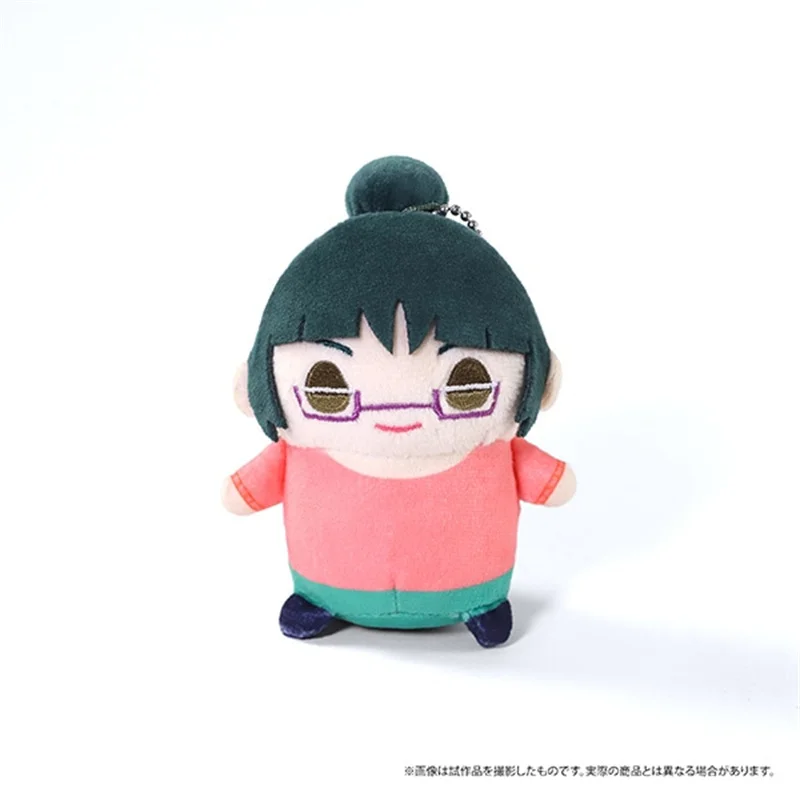 9CM Anime Jujutsu Kaisen Panda Zenin Maki Kugisaki Nobara Cosplay decorate Gift Cartoon Body keychain cotton Plush doll Pendant