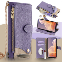 Fashion Metal buckle Flip Leather Wallet Crossbody Case for Motorola G85 G84 G64Y G64 G54 Power G34 G24 G14 G04 G54 Eur Edition