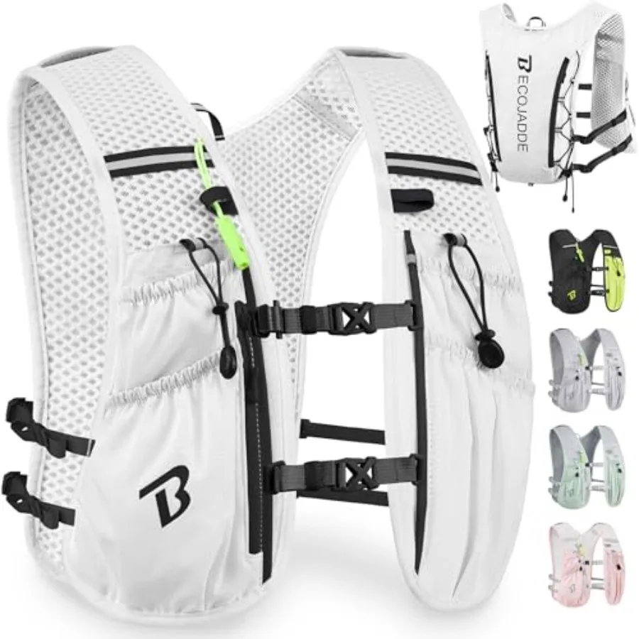 

Running Vest Hydration Backpack for Men Women, Lightweight Backpack Hydration Pack for Marathon, Trail, Cycling, Hiking, Joggin