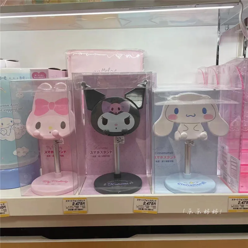 

Sanrio держатель для планшетов Kuromi My Melody Cinnamoroll аниме мультфильм Регулируемая японская настольная подставка для Ipad кавайная игрушка подарок для девочки