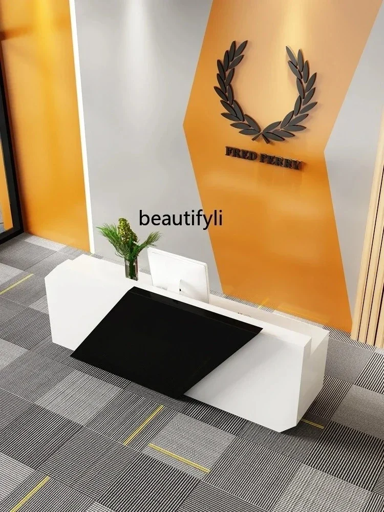 

LXBeauty salon, simple modern company, hotel reception checkout page paint office cabinetSSS