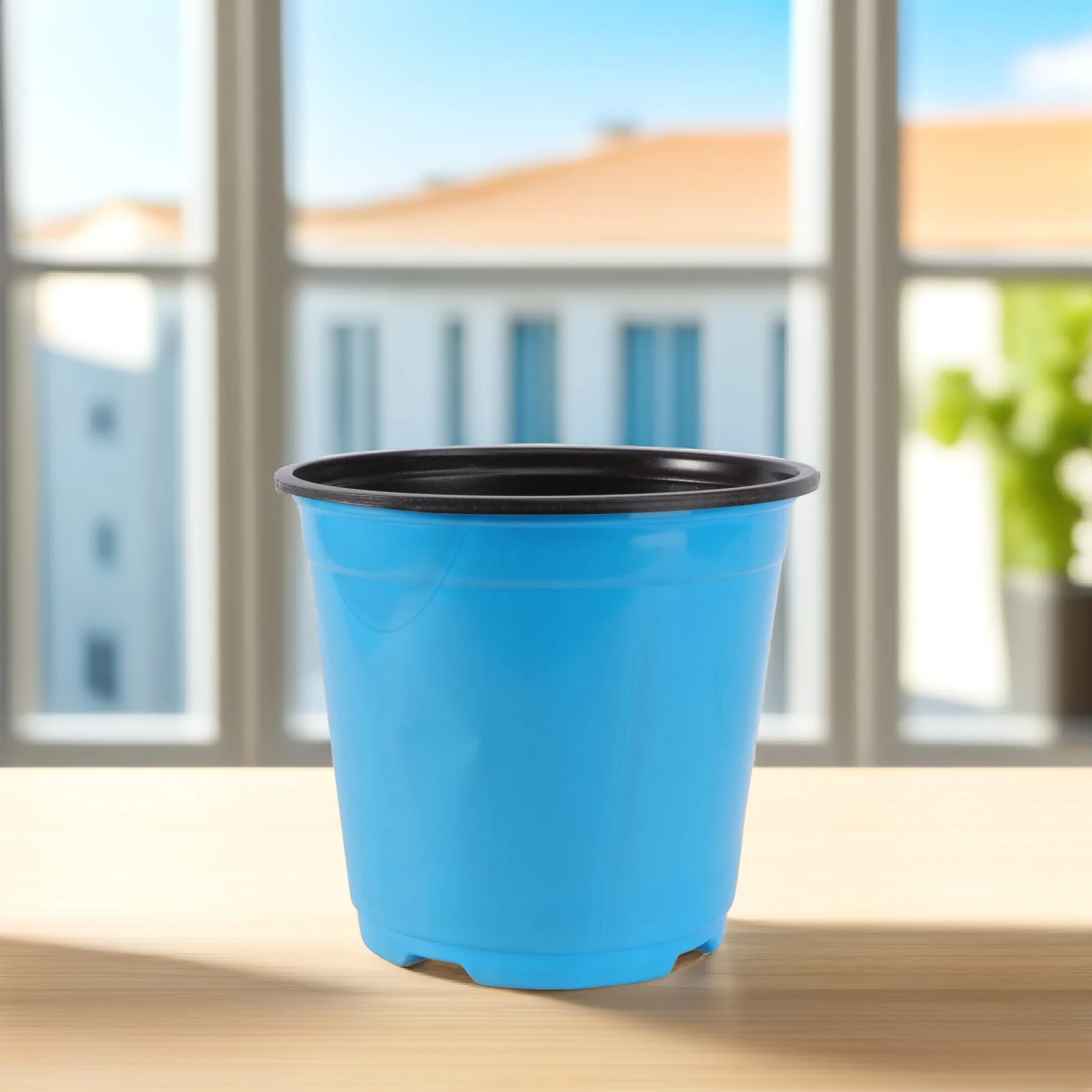 

Large Plastic Flower Pot Gardening Bucket Thickened Durable Wear-Resistant Anti-Skid Garden Flowerpot for Tree Grass Planting