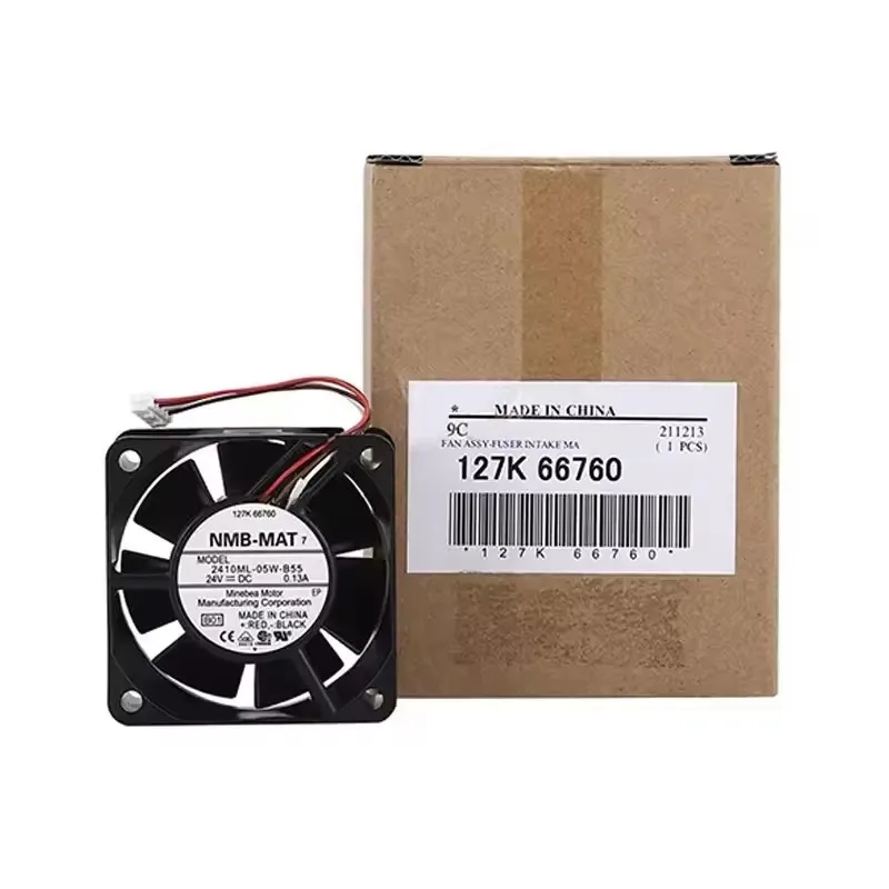 127K66760 2410ML-05W-B55 Fuser cooler Fan for Xerox D95 D110 D125 D110P D125P D136