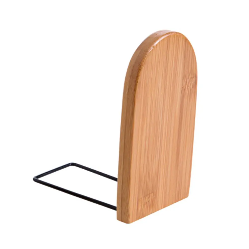 

Деревянные практичные офисные аксессуары, настольный органайзер, школьная подставка для книг, подставка для книг, держатель для полки, держатель для книг