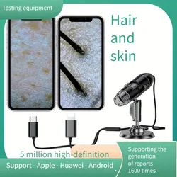 Mobile universal scalp detection instrument, hair follicle high cleaning hair shop testing instrument, facial skin detection ins