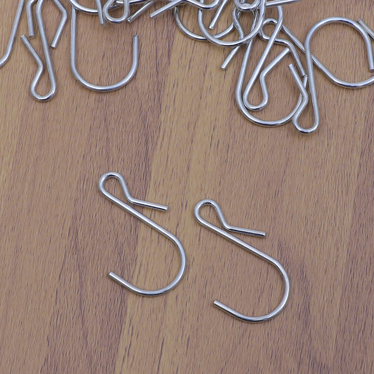 

20Pcs Metal Hooks Heavy Duty S Type Hanging Hooks for Kitchen Bedroom Closet Garage Storage Racks Carbon Steel Nickel Plated