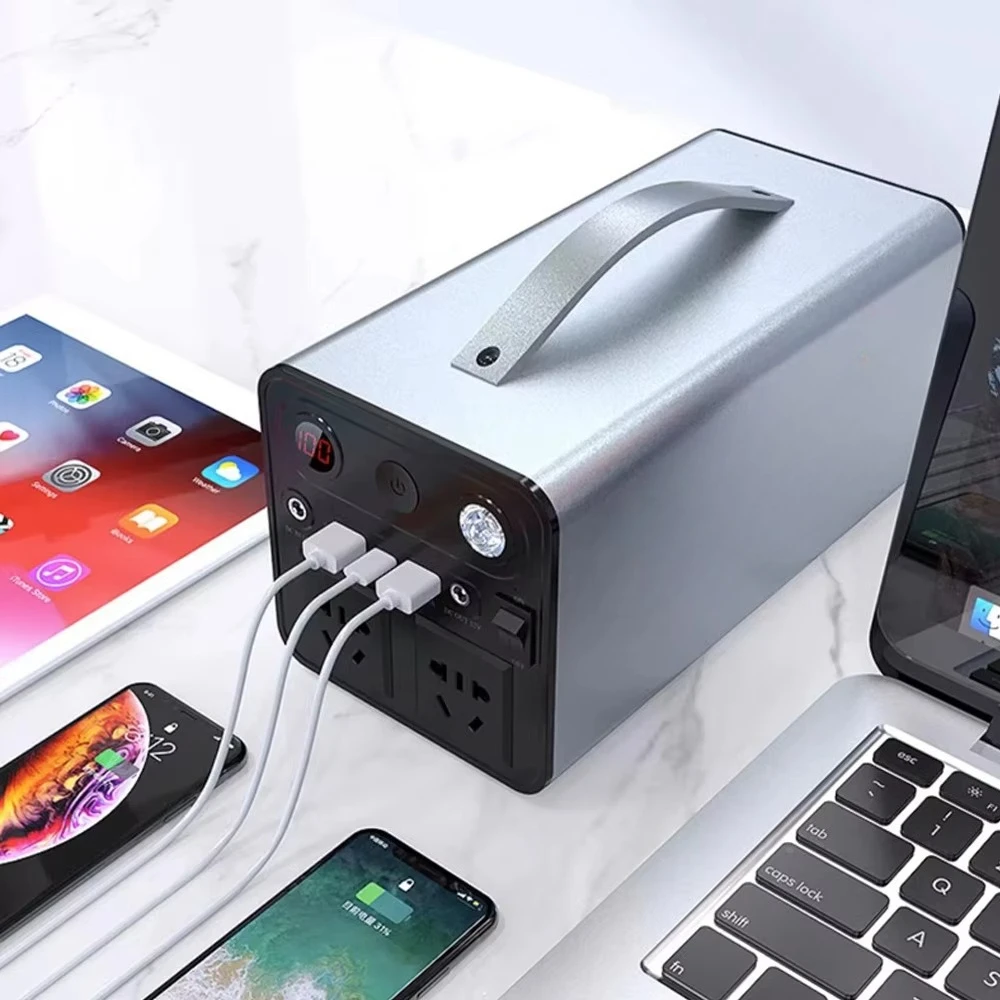 Generatore solare FEV 200W-2500W centrale elettrica mobile per esterni con inverter a onda sinusoidale pura e batteria LiFePO4 per pannello solare