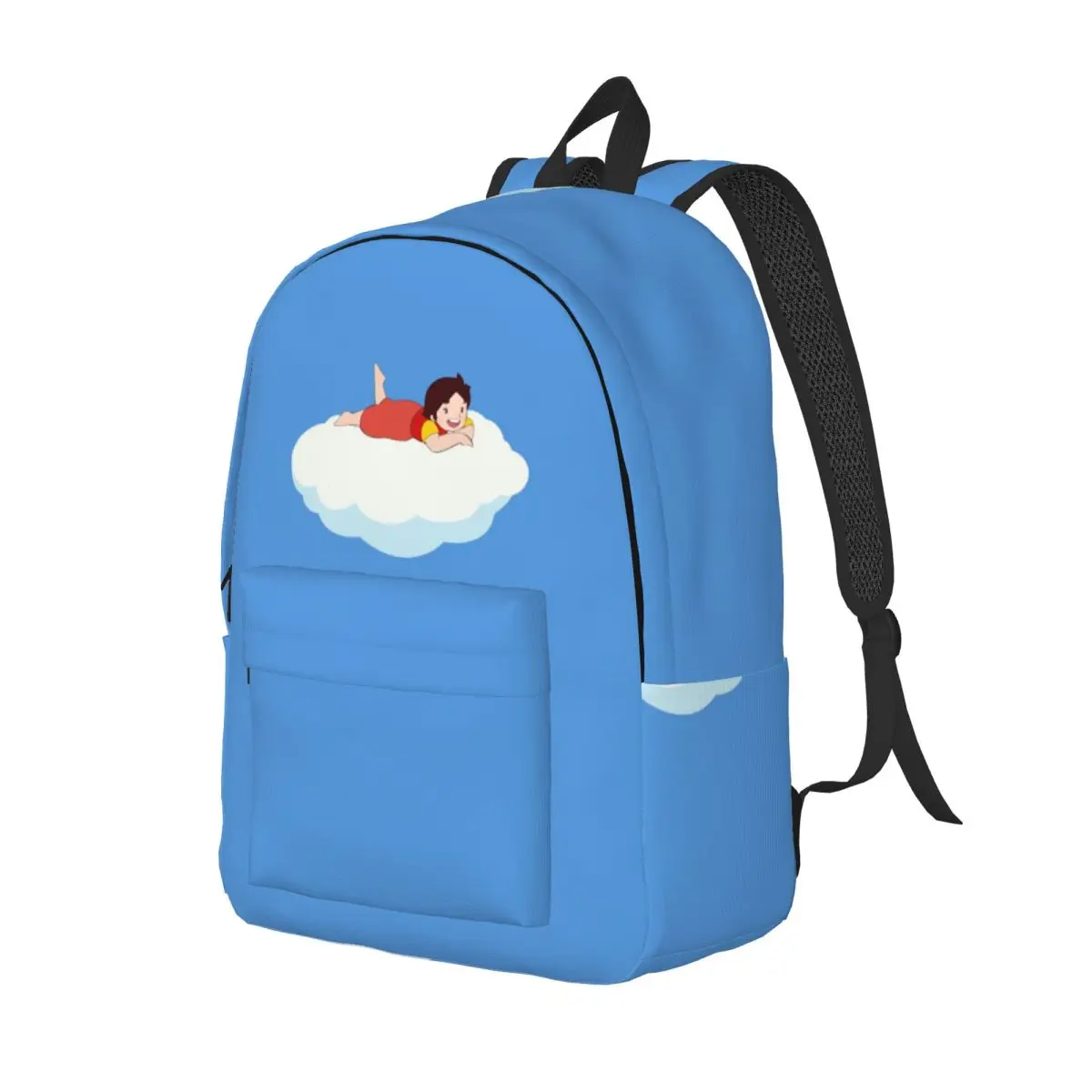 Heidi On A Cloud, The Girl From The Alps Backpack Daypack Large Capacity Kids BookBag School Bag Shoulder Bags for Men Women