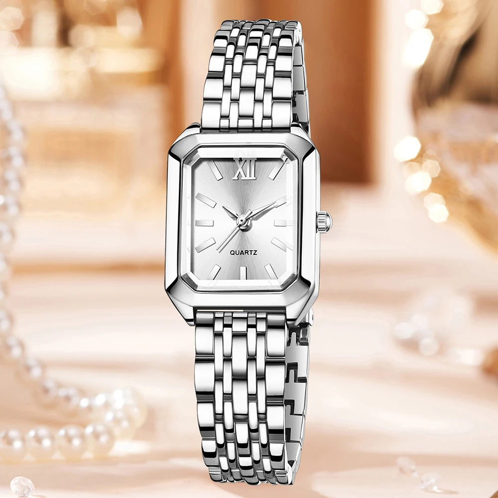 Jewelry Watches Silver - 1Pc Unisex Jewelry Watch Women's Wristwatch