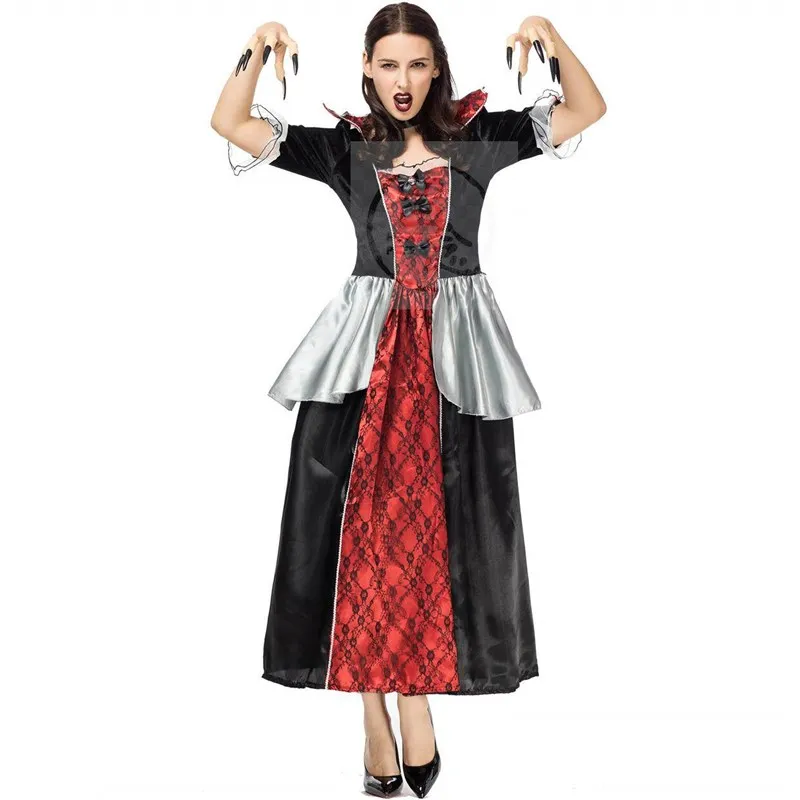 Halloween  Devil Queen Costume Ladies Cosplay Stage Performance Traditional Hanfu Women's Fashion Spring 