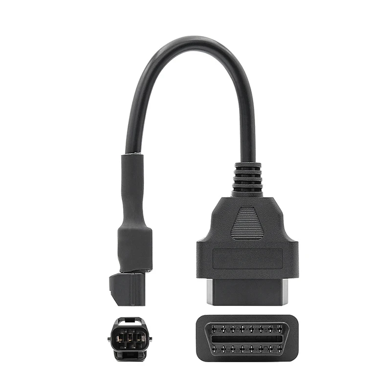 3 To 16 Pin Motorcycles OBD Adaptors OBD2 Diagnostic Cable Extension Connectors For KYMCO Motorcycles Accessories