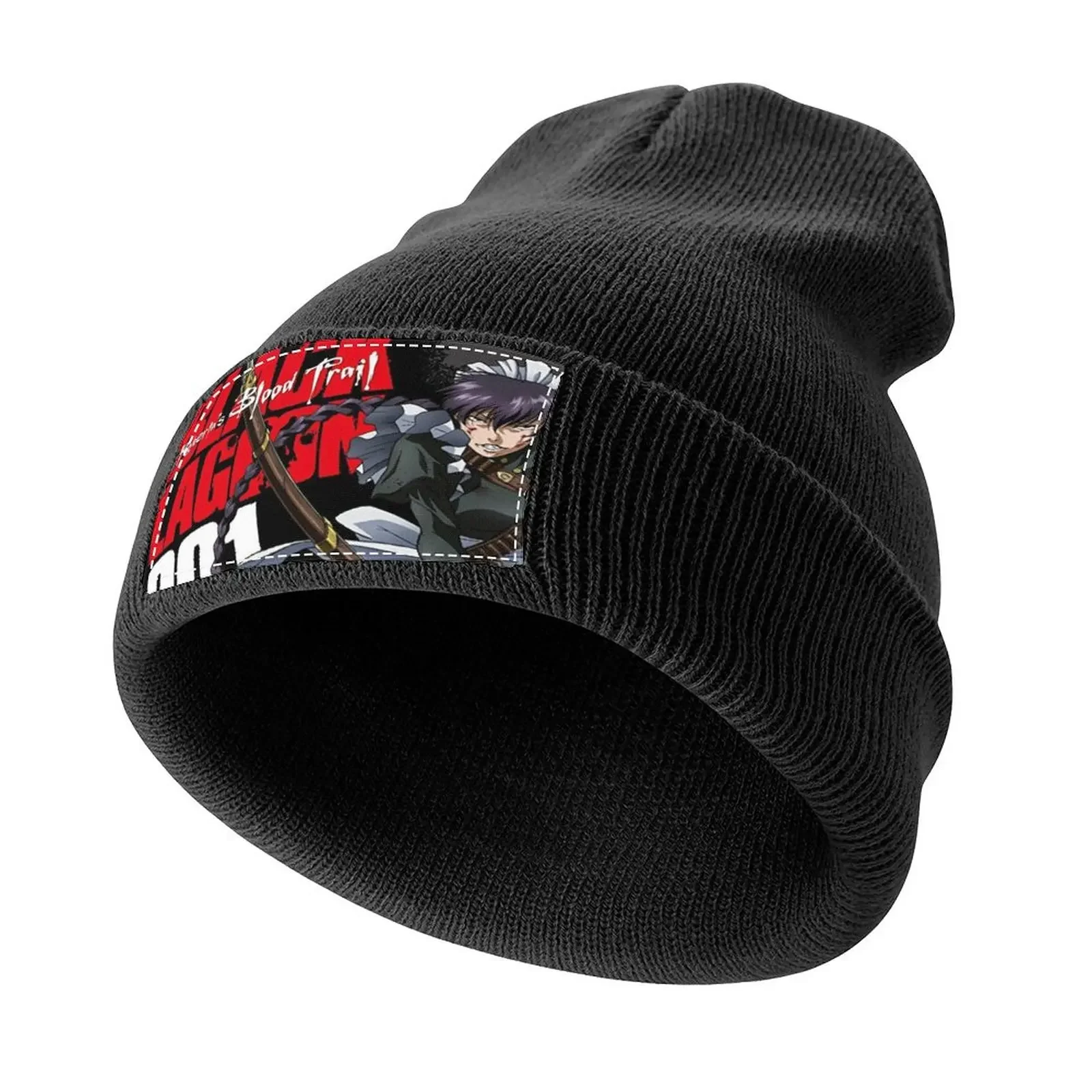 Black Lagoon Anime Knitted Cap New Hat derby hat Golf Cap Bobble Hat Caps For Women Men's