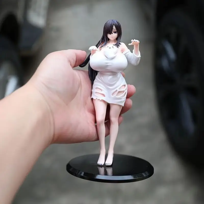 

19cm New Obake Zukan:Yuurei Yuuko-San Sexy Anime Girl Figure Hentai Bfull Fots Japan Ghost Bride Action Figure Model Toys Gifts