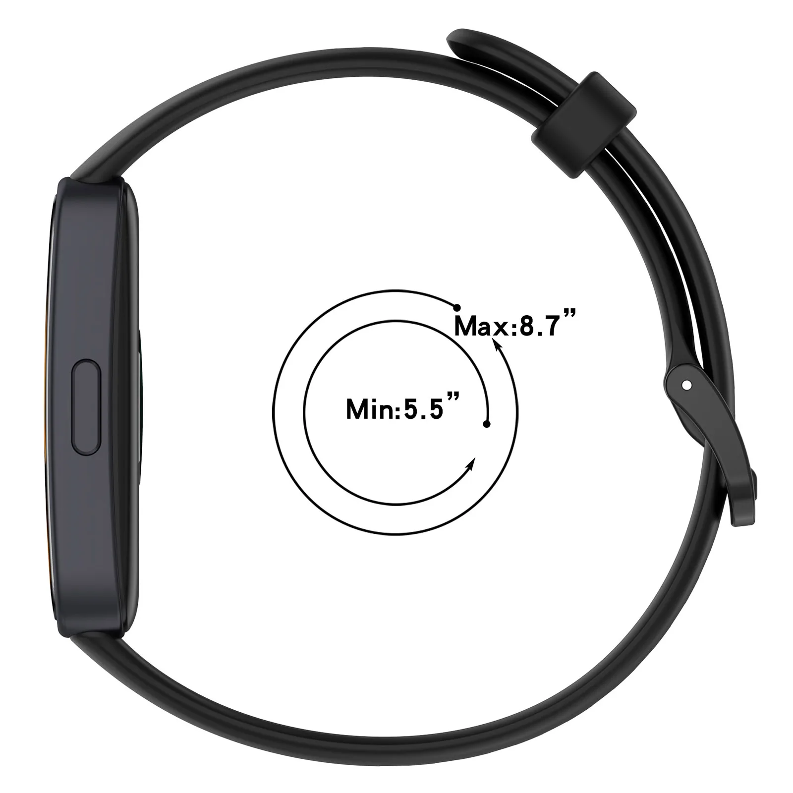 Correa de silicona para Huawei Band 8, accesorios de repuesto para reloj inteligente, pulsera para Huawei Band 8