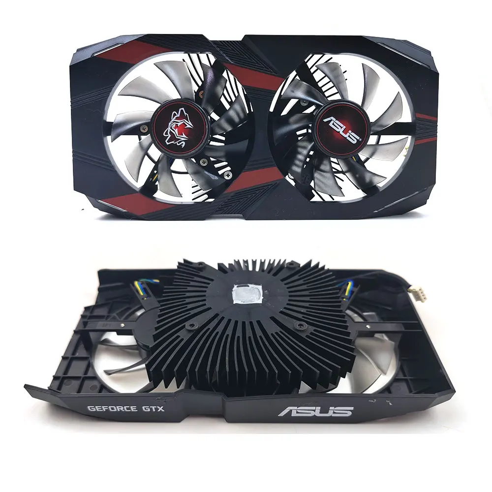 2FAN 4PIN T128015SU GTX 1050 H GPU fan，for ASUS Cerberus geforce GTX 1050 ti、cerberus-gtx1050ti-a4g Grafika rty Elhidegedés Drukker