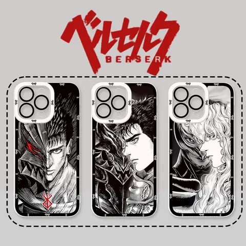 Berserk Guts Case For Xiaomi POCO X6 X7 X5 Pro X3 NFC F3 F5 F6 F7 Ultra M5S C65 M7 M6 Pro 4G 5G 14T 13T 12T 11T 14 11 Lite 5G NE