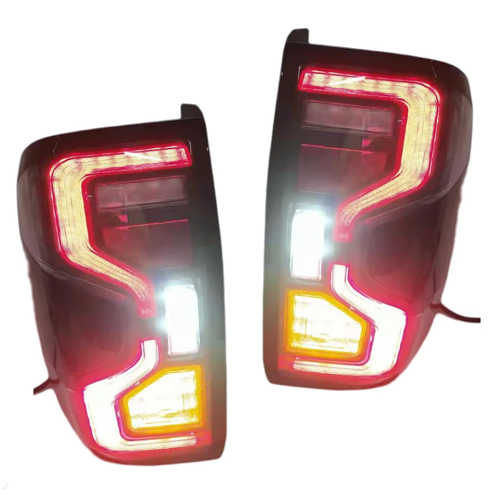 Rear Led Brake Turn Signal Reverse Lights Fit For Ranger T9 Xl Xlt Limited Wildtrack Lasser Car 2022 2023 2024 2025 Tail Lamps