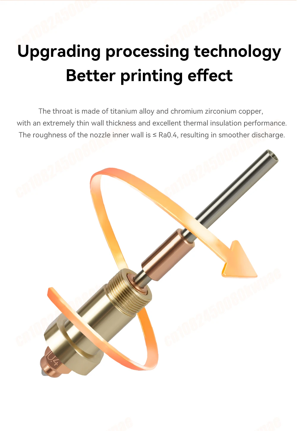 2025 neue Hotend Für Creality K1C/K1/K1 MAX Keramik Heizblock Kit Wärme Bruch Widerstand Quick-Swap Düse Set 3D Drucker Teil – Detail 6