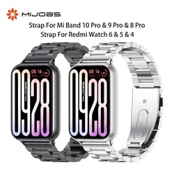 Strap for Mi Band 10 Pro Watchband for Mi Band 9 Pro Wristband for xiaomi Smart Band 9 Pro Wrist strap for Mi Smart Band 8 Pro