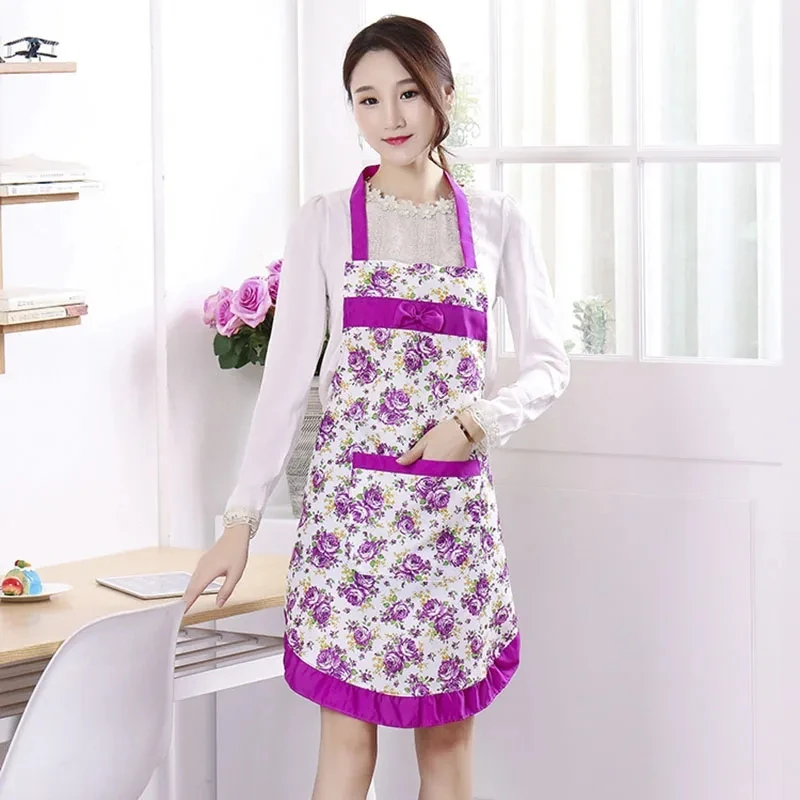 1 piece rose hemmed apron