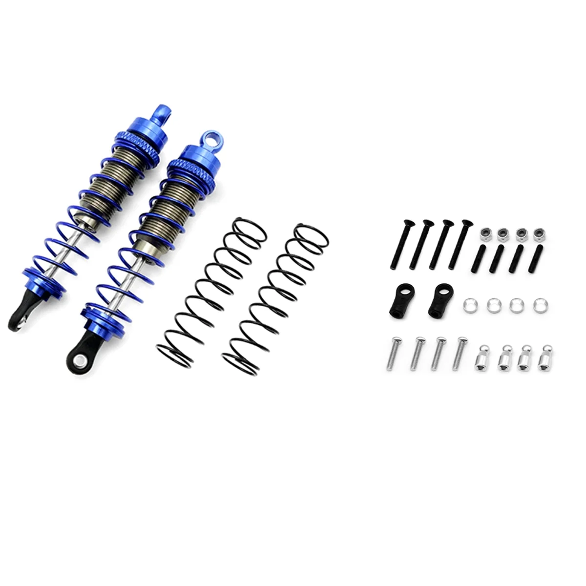 Metal Hole Spacing 86mm Shock Absorber Damper Kit for 1/10 RC Crawler Car Axial TRX4 SCX10 D90 Slas