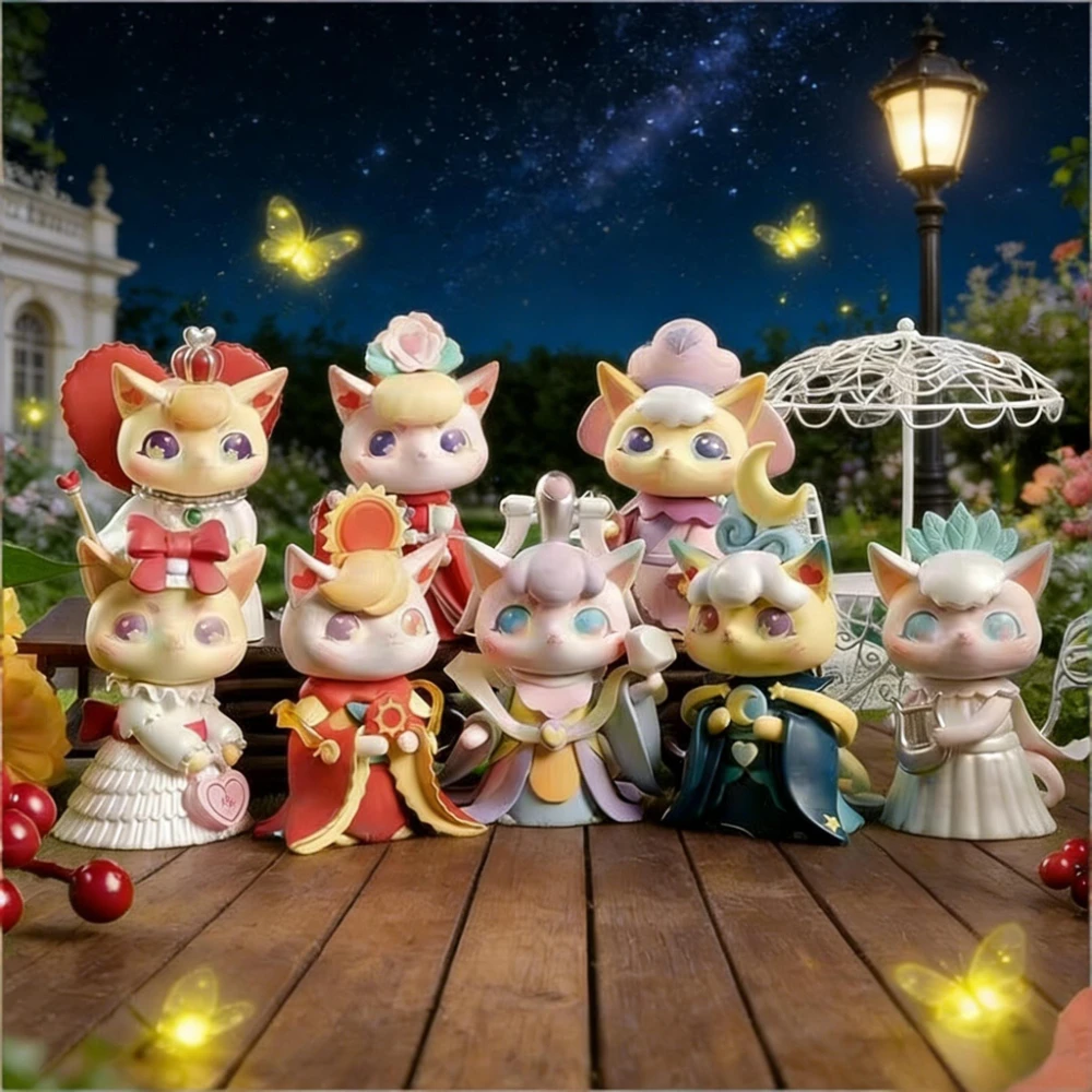 

MIO Stunning Cat Series Blind Boxes Cute Animal Figurines Gift Collection Exquisite Ornaments Complimentary Gift Toy Models