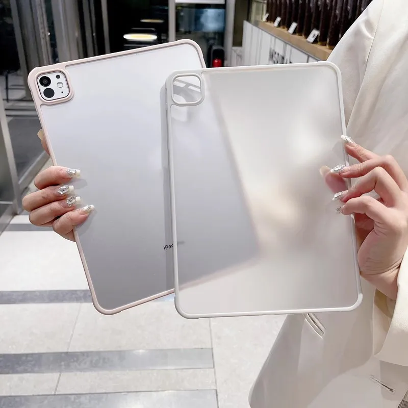 Capa translúcida para Samsung Galaxy S10 + S10 Plus 12,4 polegadas S9FE + S8 S7 A9 Plus Capa à prova de choque