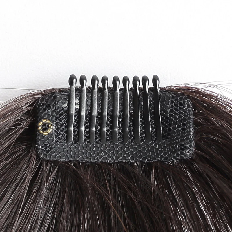 Fake Invisible Synthetic Bangs Front Fringes Clip In Hair Pieces Air Bangs Fiber Good Hair Styling Accessories Hairpieces