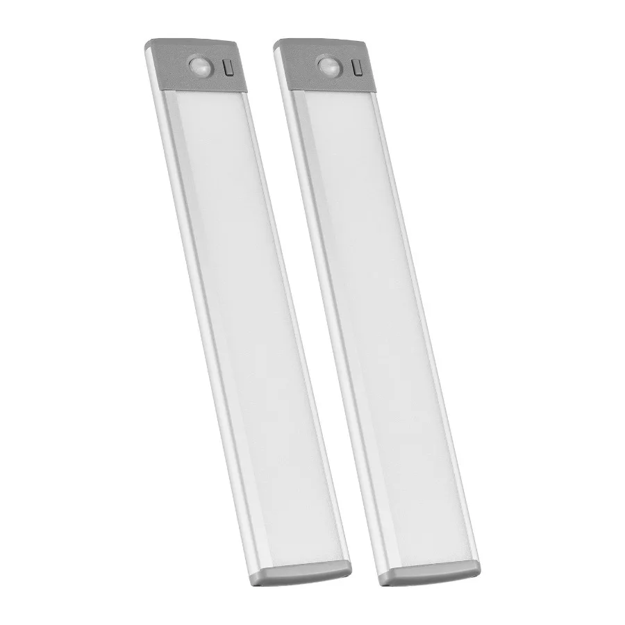 

Under Cabinet Lighting 2 PCS 62 LED Motion Sensor Lights Battery Operated