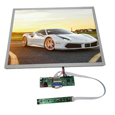 15 Inch Monitor Controller Display Module Kit 1024X768 IPS 15' LCD Car Module Raspberry Pi3 Android Industrial Display Module