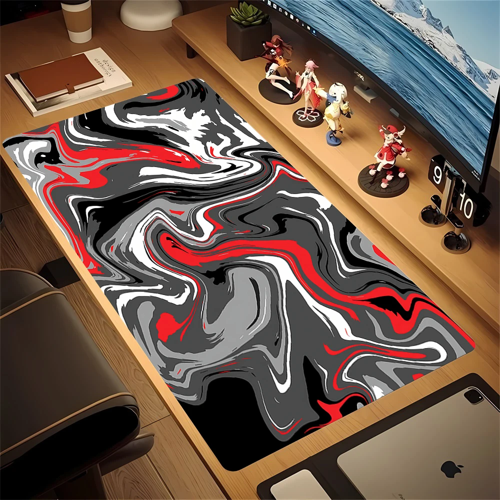 Strata Liquid Computer Mouse Pad Gaming Mousepad Abstract Large 90x40CM Mouse Mat Gamer XXL Mause Carpet Desk Mat keyboard Pads