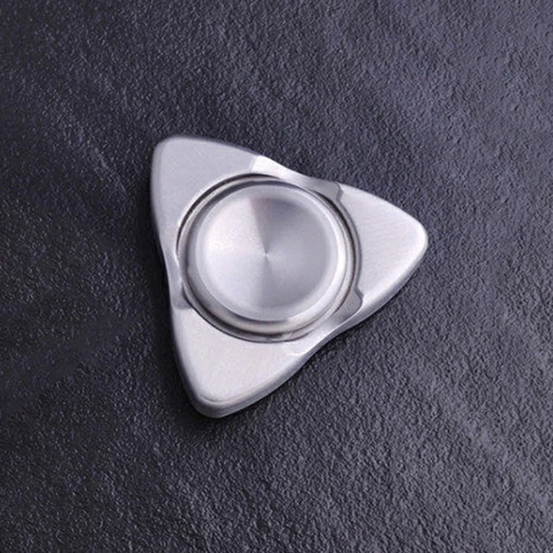 EDC Hand Spinner Stainless Steel Metal Fingertip Gyroscope EDC Fidget Spinner Autism ADHD Anxiety Stress Toy