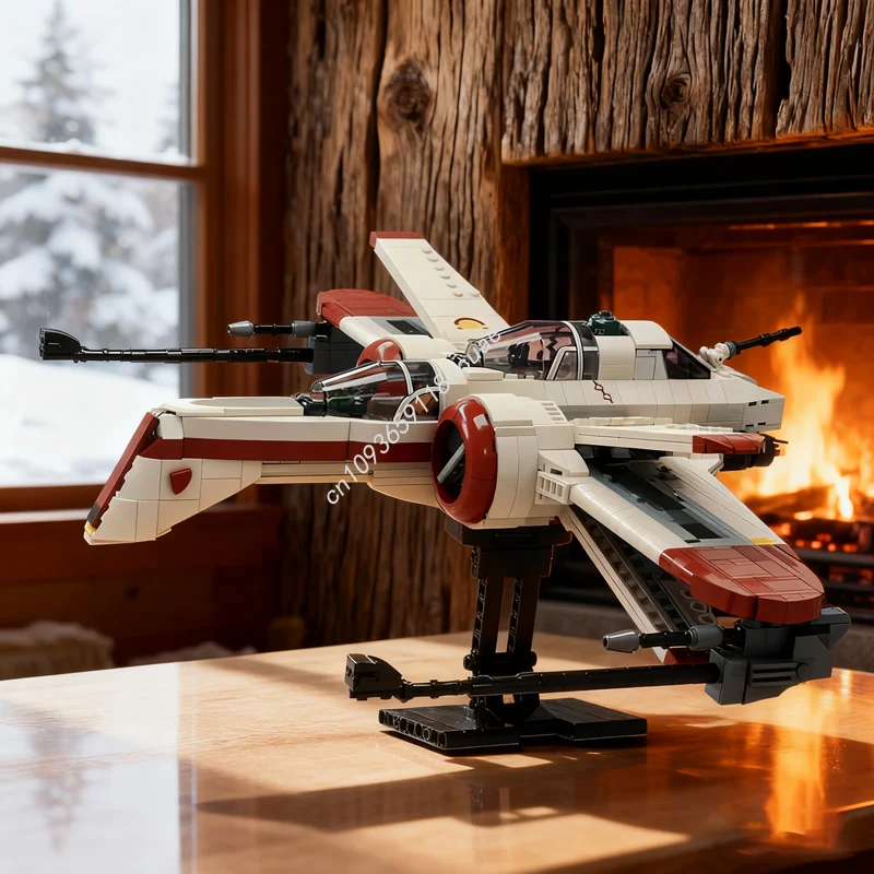 

1145 шт. MOC PiXEL DANs ARC Starfighter Star Модель Строительные блоки Игрушки DIY Творческая идея Рождественский подарок Образовательный кирпич День рождения
