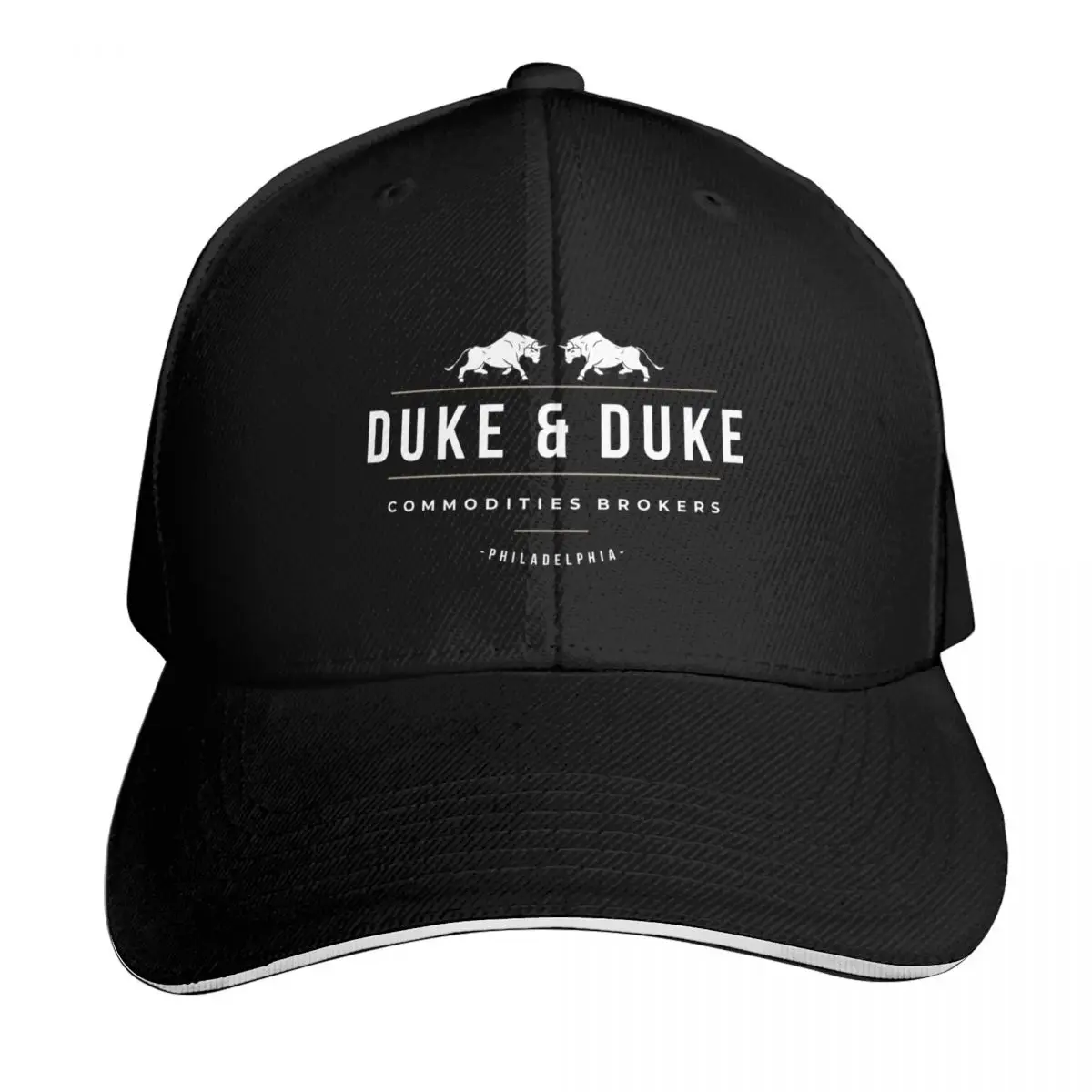 Duke & Duke - Commodities Brokers - Gorra de béisbol con logo vintage moderno, gorro de fiesta de espuma, gorra personalizada, gorra de playa, gorra de golf para mujer y hombre