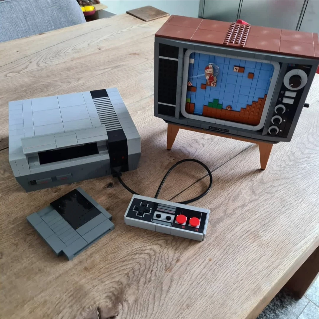 

NES TV Game Console Building Blocks Sets 71374 2646Pcs Bricks MOC DIY Assembly Model Craft Toys For Kids Adulta Gifts Decoration