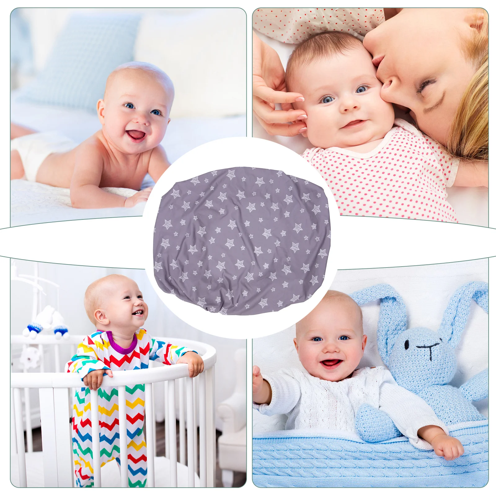 

Stretchy Reusable Changing Table Cover Washable Baby Changing Pad Sheet for Diaper Station Nursery Bassinet Mattress