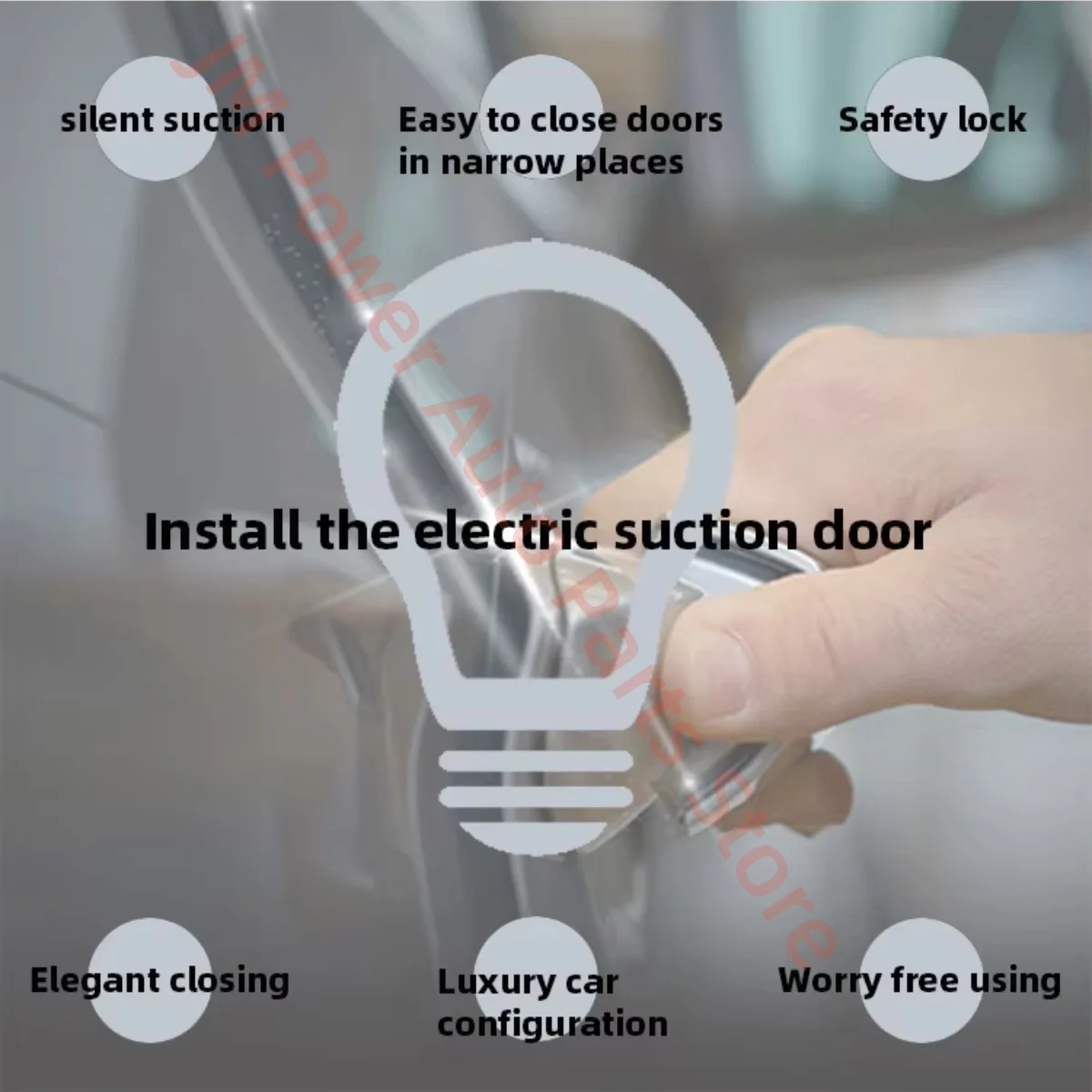 Auto parts Car Electric suction door for Toyota RAV4 Crown Harrier Allion Avalon suction door lock with intelligent anti-pinch